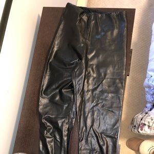 Aritzia Leggings Vegan leather